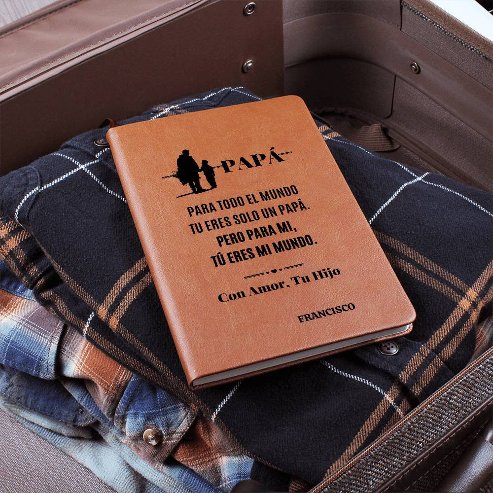 Regalo Para Papa Journal Personalizado Fom Son to Dad