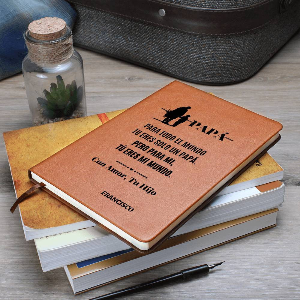 Regalo Para Papa Journal Personalizado Fom Son to Dad
