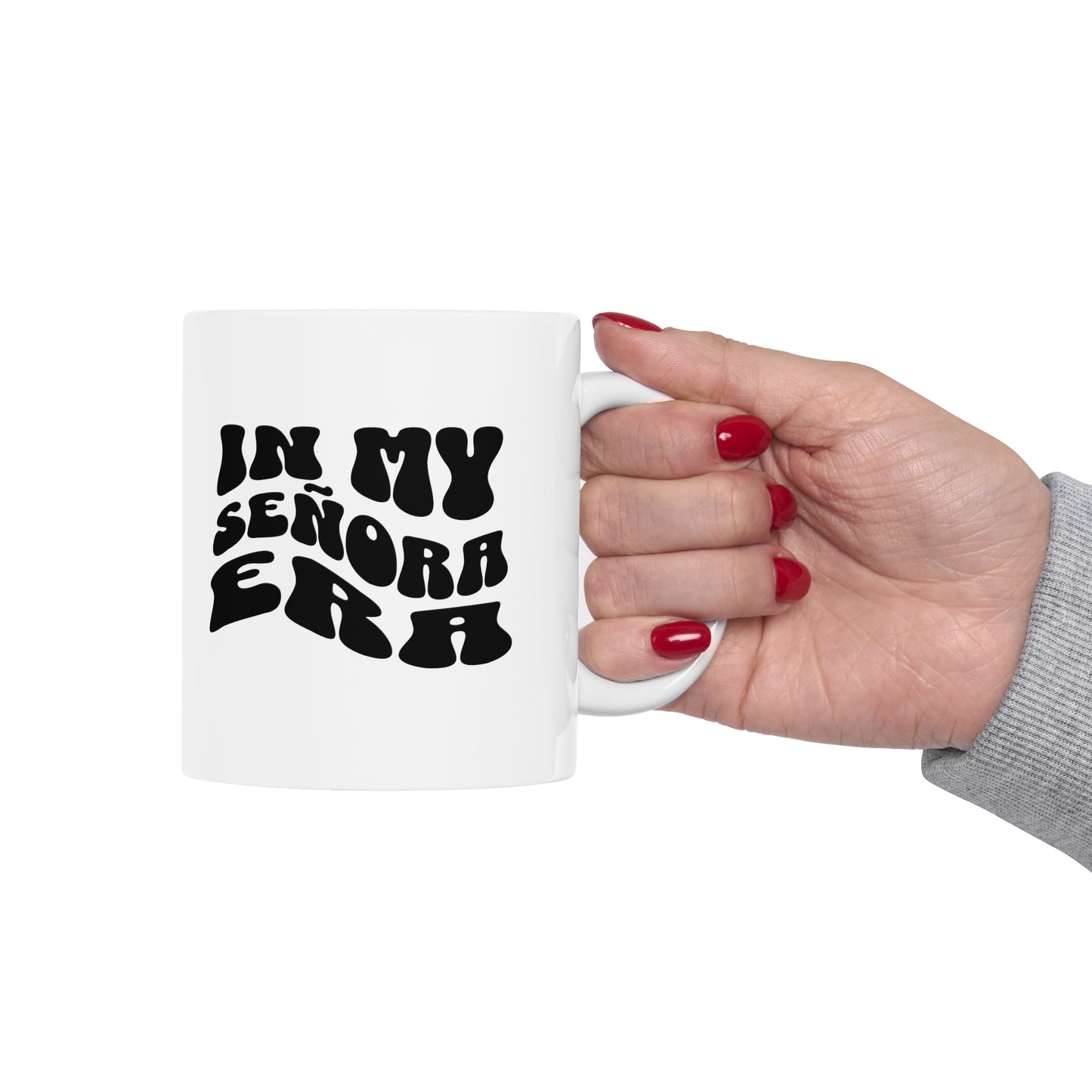 Taza De Cafe Regalo Para Mama Regalo Para Señora Celebrate Mi Era de Señora Coffee Mug Para Madres y Esposas Estilo In My Señora Era Ceramic Mug 11oz