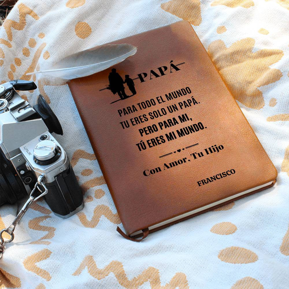 Regalo Para Papa Journal Personalizado Fom Son to Dad
