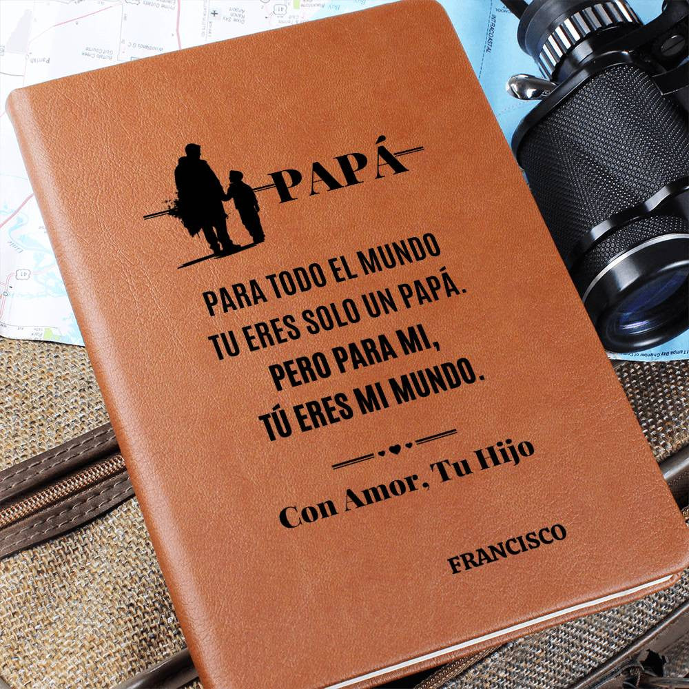 Regalo Para Papa Journal Personalizado Fom Son to Dad