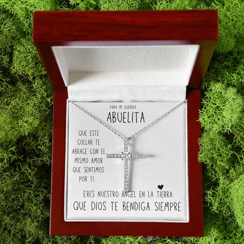 Regalos Para Abuela En Español Regalo Para Abuelita de Nietos Regalo Para Abuela Cruz