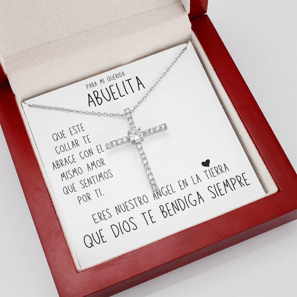Regalos Para Abuela En Español Regalo Para Abuelita de Nietos Regalo Para Abuela Cruz
