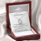 Regalo de lujo para hermana Collar con cristales de circonio para hermana Collar ajustable para hermana Regalo sentimental para hermana