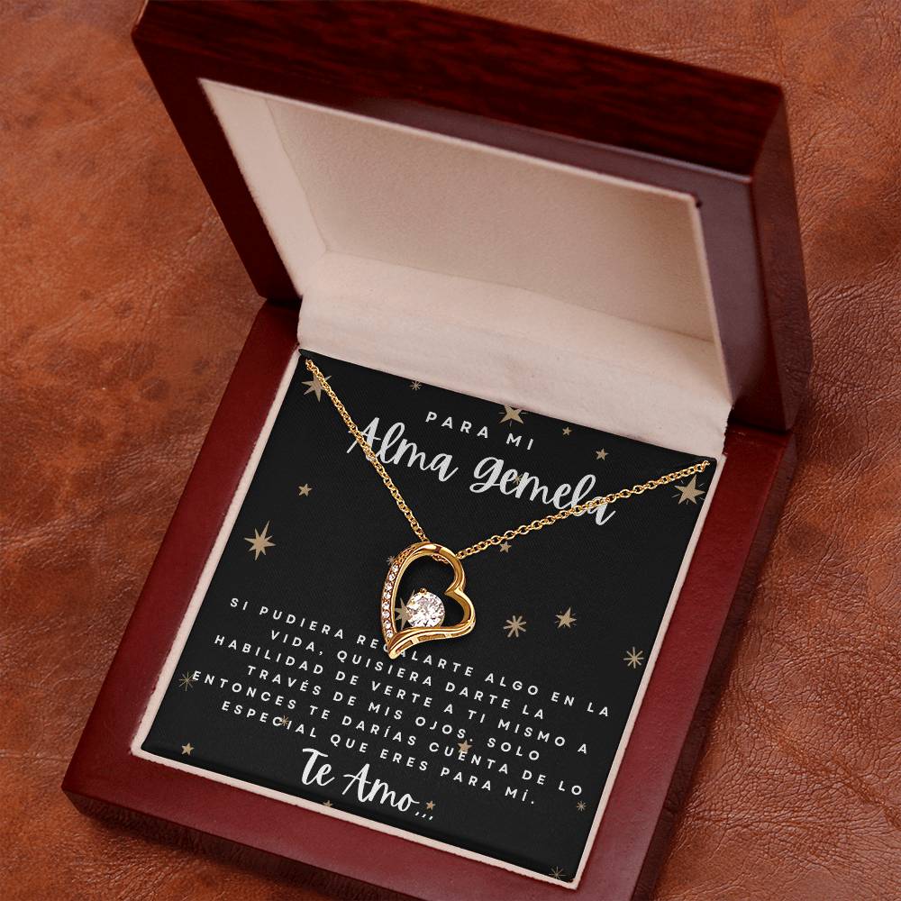 Regalo Para Mujer Collar Regalo De Cumpleaños Para Mi Novia, Pareja, Esposa Aniversario, En Español , Celebración Dia De La Madre , Regalo Navidad Para Mi Alma Gemela