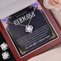 Regalo Para Hermana Collar y Aretes Para Mujer Regalo de Cumpleaños Para Hermana Set de Regalo Personalizado Para Hermana
