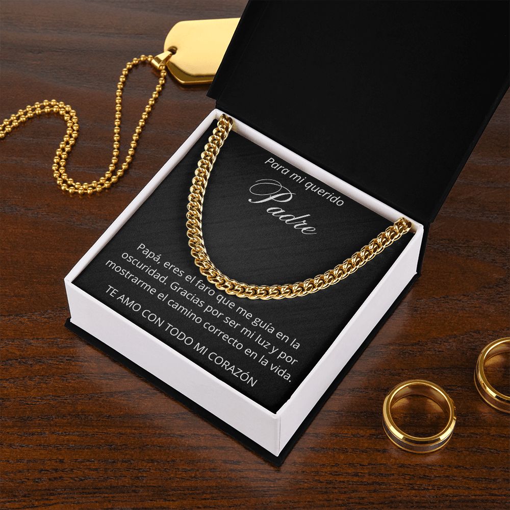 Regalo de hijo para papa collar para hombre regalo de hija para padre