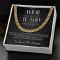 Collar De Regalo Para El Amor De Mi Vida Regalo Para Novio/ Esposo
