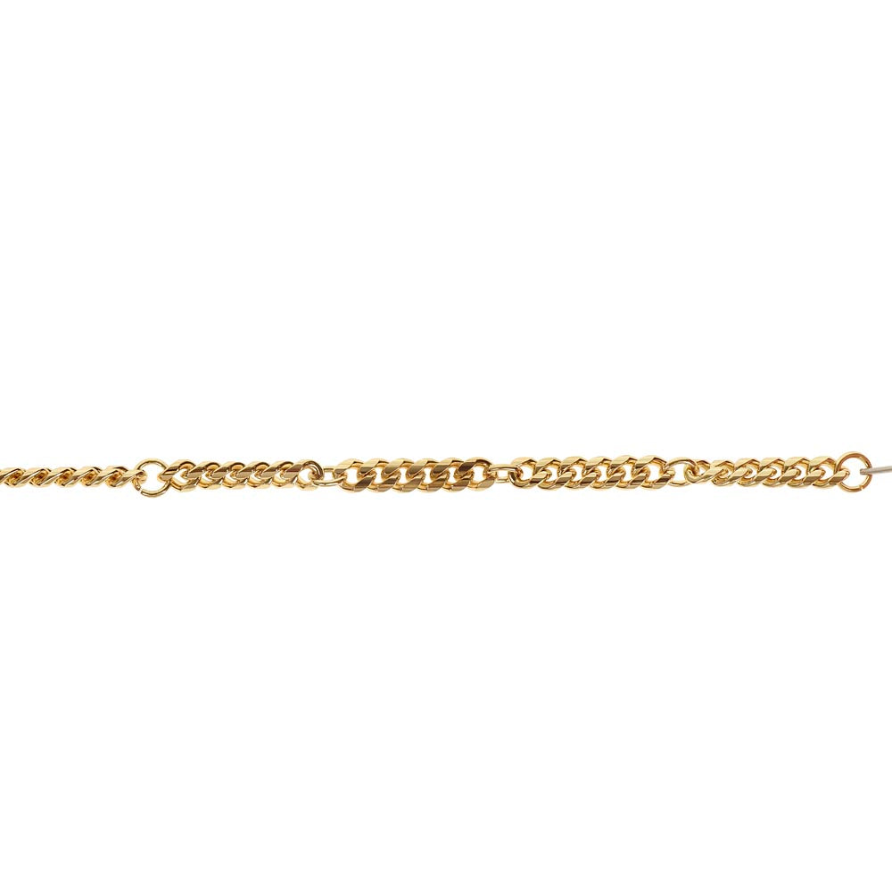 Regalo Para Mi Querido Papa Cadena De Eslabones Cubanos Para Padre de Hija (CAJA REGALO DE LUJO CON LUZ + CADENA AJUSTABLE)