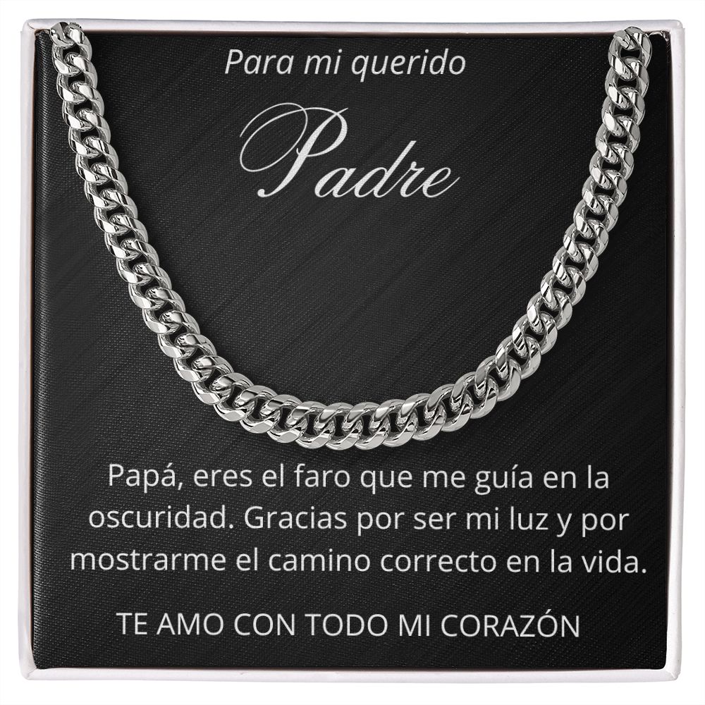 Regalo de hijo para papa collar para hombre regalo de hija para padre