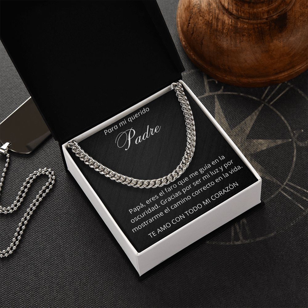 Regalo de hijo para papa collar para hombre regalo de hija para padre