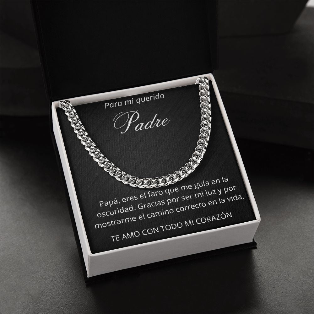 Regalo de hijo para papa collar para hombre regalo de hija para padre