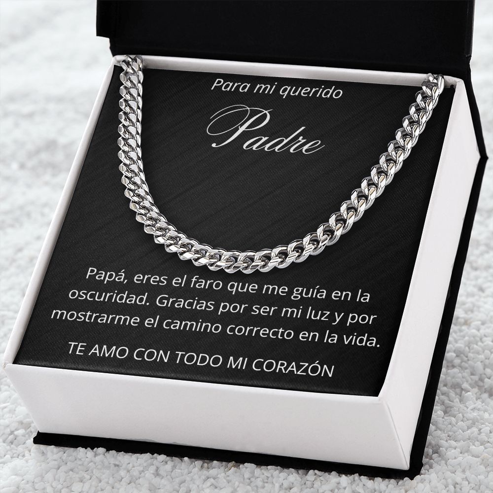 Regalo de hijo para papa collar para hombre regalo de hija para padre