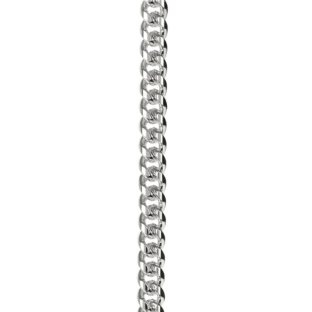 Regalo Para Mi Querido Papa Cadena De Eslabones Cubanos Para Padre de Hija (CAJA REGALO DE LUJO CON LUZ + CADENA AJUSTABLE)