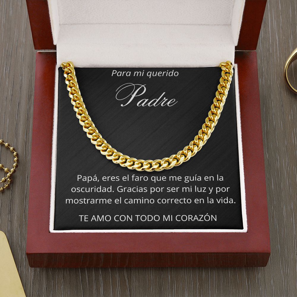 Regalo de hijo para papa collar para hombre regalo de hija para padre