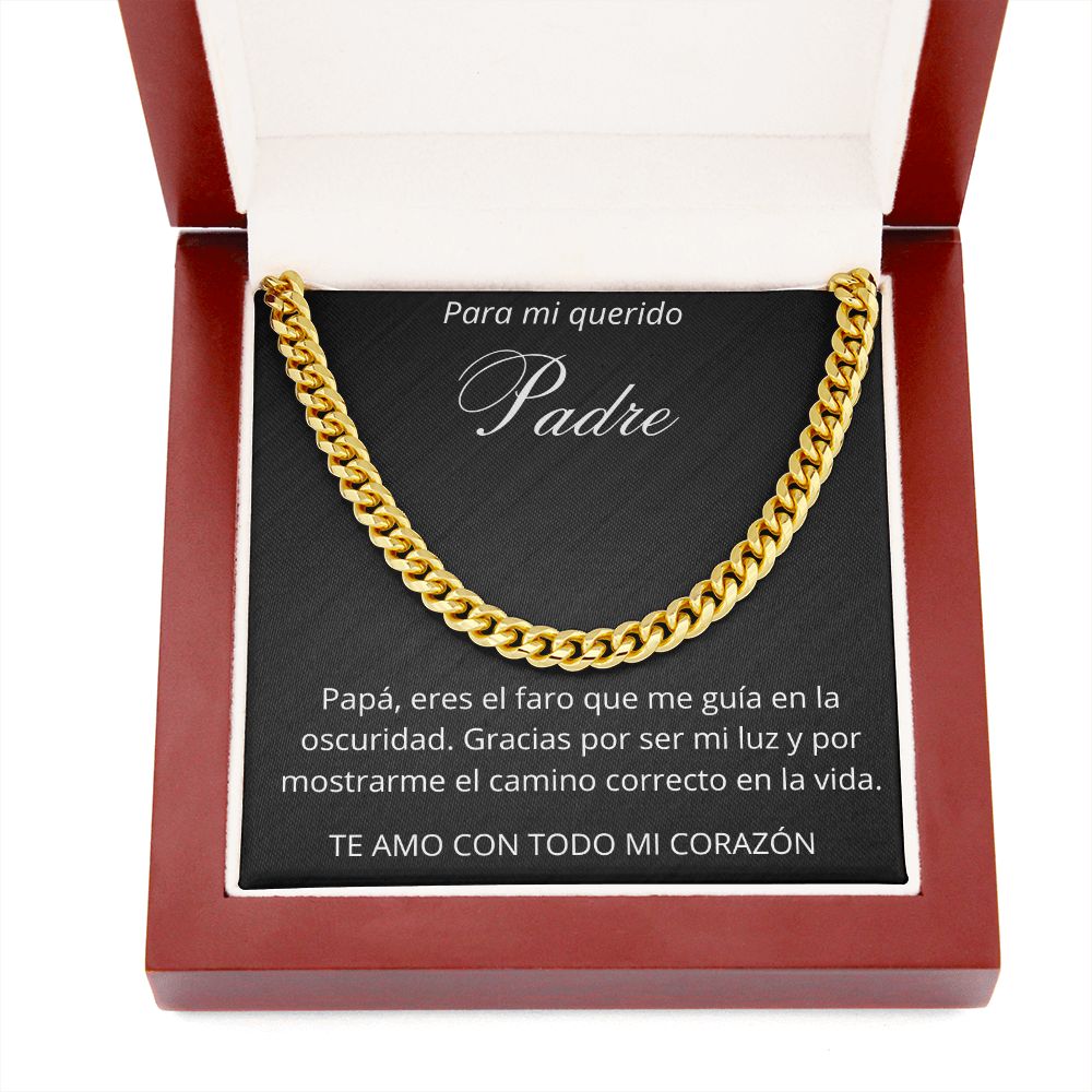 Regalo de hijo para papa collar para hombre regalo de hija para padre
