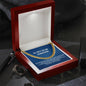 Regalo Para Hombres Collar Para Esposo Con Amor El Rey De Mi Corazon Cuban Link Chain Necklace