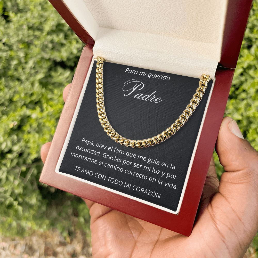 Regalo de hijo para papa collar para hombre regalo de hija para padre