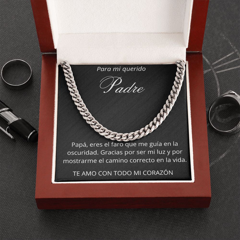 Regalo de hijo para papa collar para hombre regalo de hija para padre