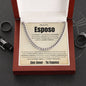 Regalo Para Esposo Eres Mi Sol En los Días Grises, Mi Estrella En La Noche, y Mi Luz en los Momentos De Oscuridad Cuban Stainless Steel Necklace