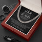 Collar De Regalo Para El Amor De Mi Vida Regalo Para Novio/ Esposo