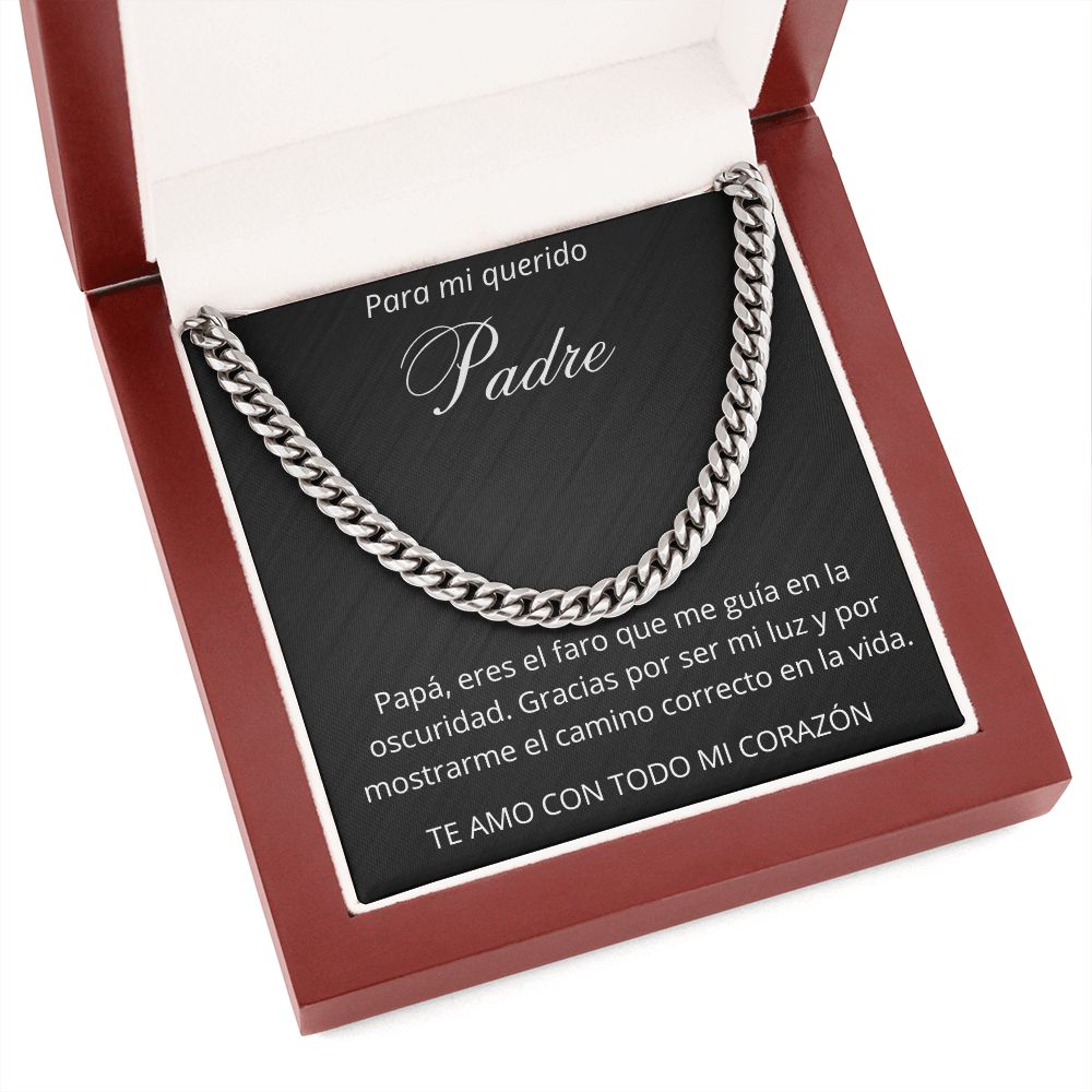 Regalo de hijo para papa collar para hombre regalo de hija para padre