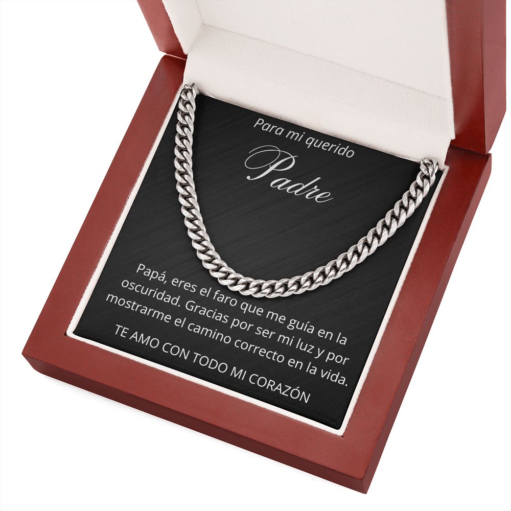 Regalo de hijo para papa collar para hombre regalo de hija para padre