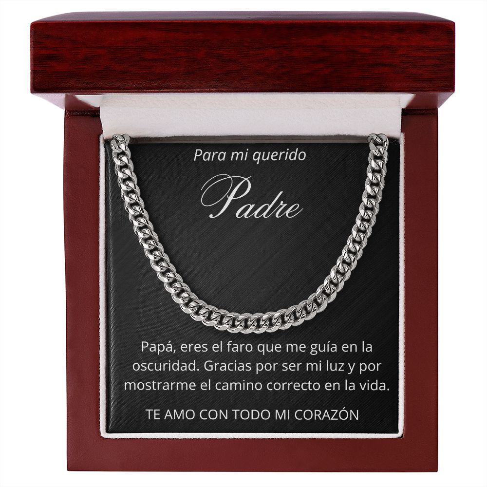 Regalo de hijo para papa collar para hombre regalo de hija para padre