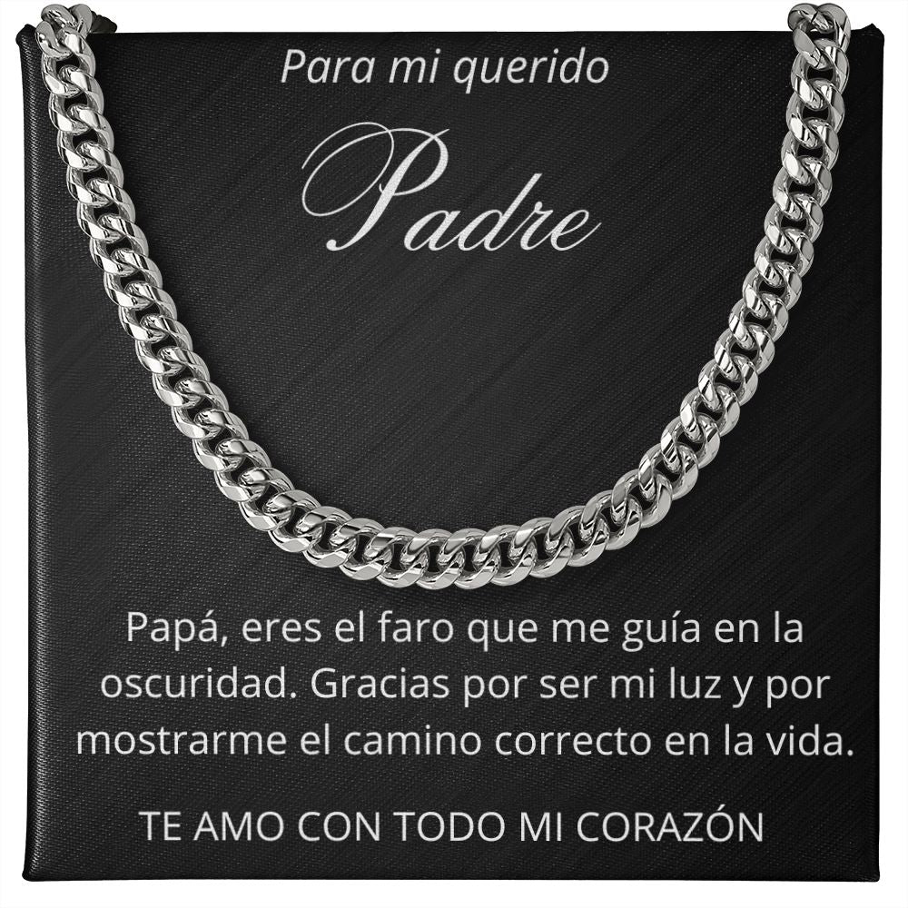 Regalo de hijo para papa collar para hombre regalo de hija para padre