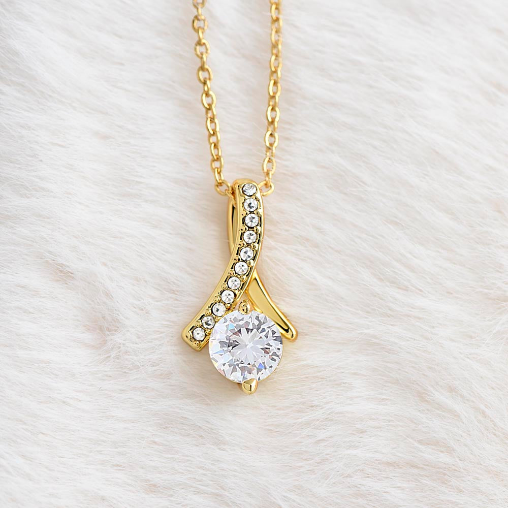 Regalo Para Mi Querida Hija Con Amor Regalo Para Mujer Joya Collar Mensaje de Amor Para Hija Joyería Para Hija De Mamá, Regalo Aniversario de Padre Para Hija