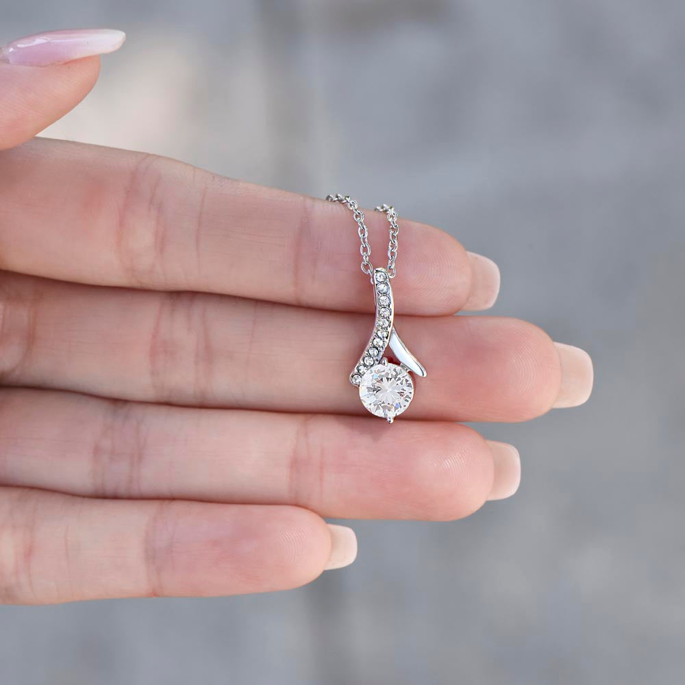 Regalo Para Esposa Set de Aros y Collar El Amor De Mi Vida Regalo Para Mujer (Style 3)