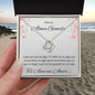 Regalo Para Esposa El Amor De Mi Vida Regalo Para Mujer Joya Collar Mensaje