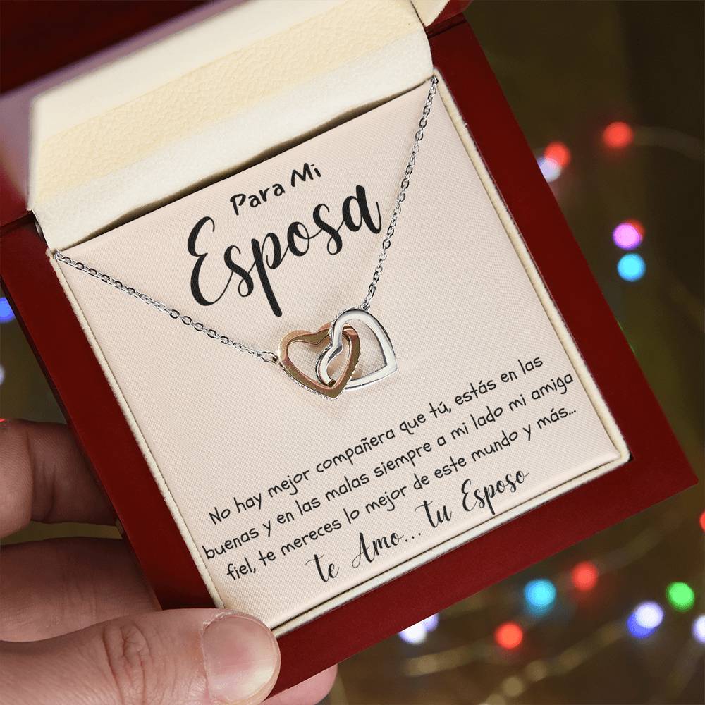 Regalo Para Esposa El Amor De Mi Vida Regalo Para Mujer Joya Collar