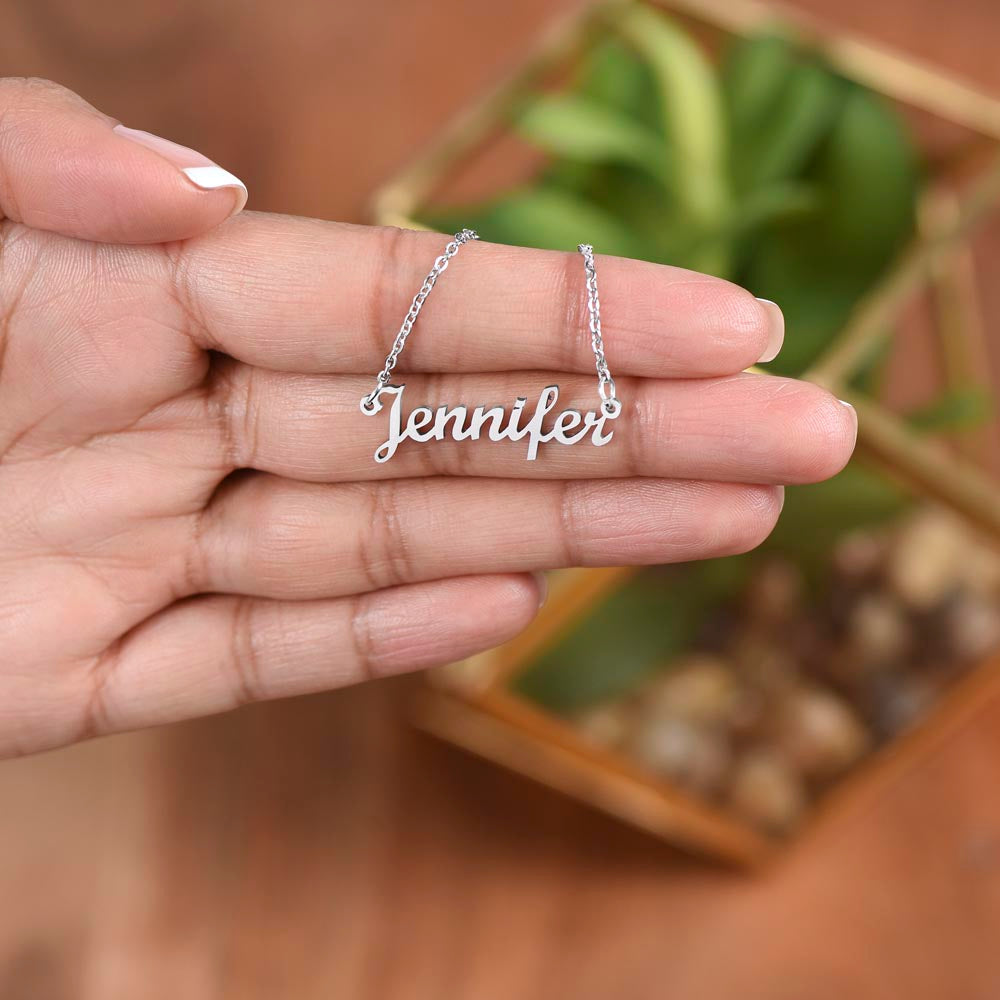 Collar Personalizado Con Nombre Para Mama
