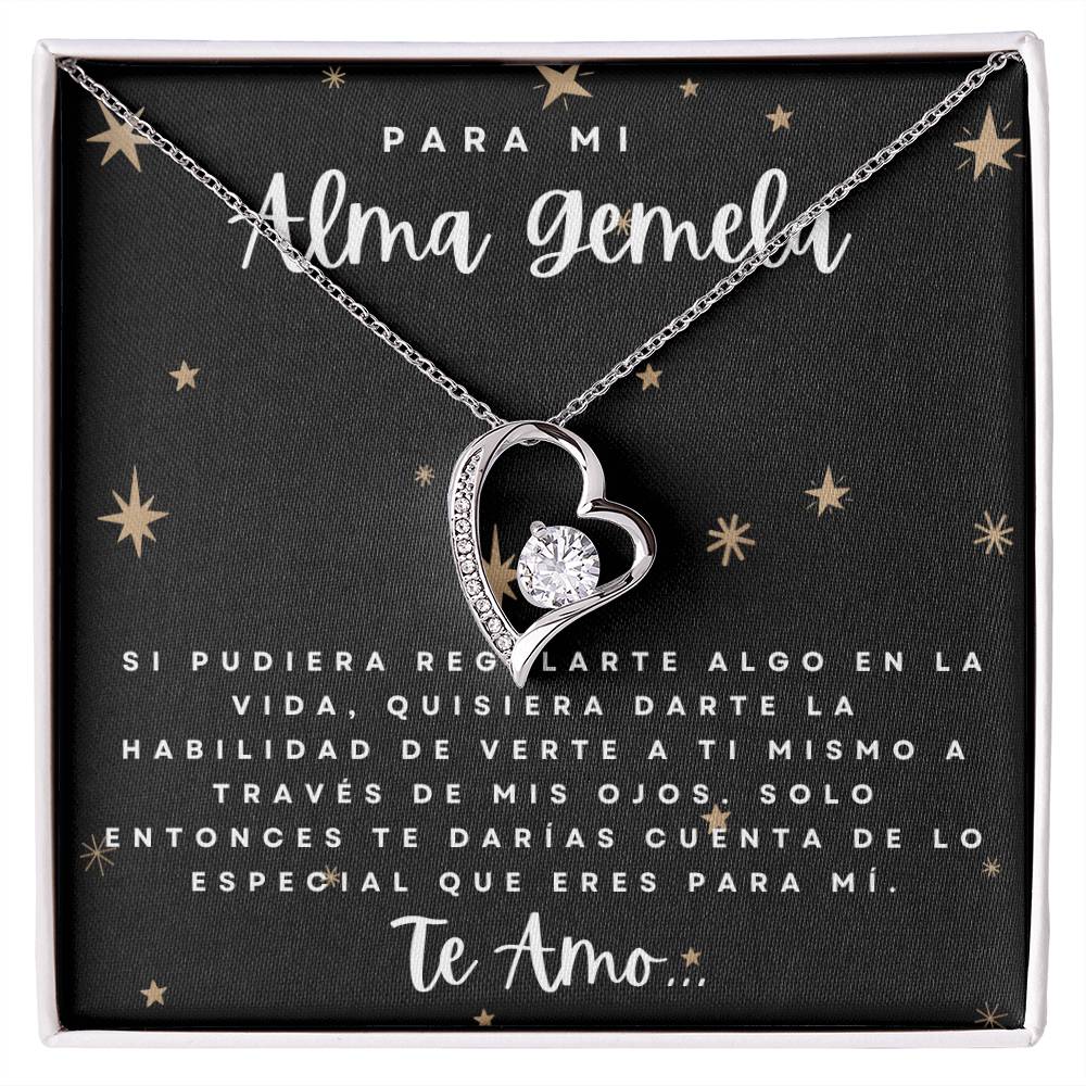 Regalo Para Mujer Collar Regalo De Cumpleaños Para Mi Novia, Pareja, Esposa Aniversario, En Español , Celebración Dia De La Madre , Regalo Navidad Para Mi Alma Gemela