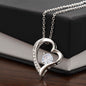 Regalo de lujo para hermana Collar con cristales de circonio para hermana Collar ajustable para hermana Regalo sentimental para hermana