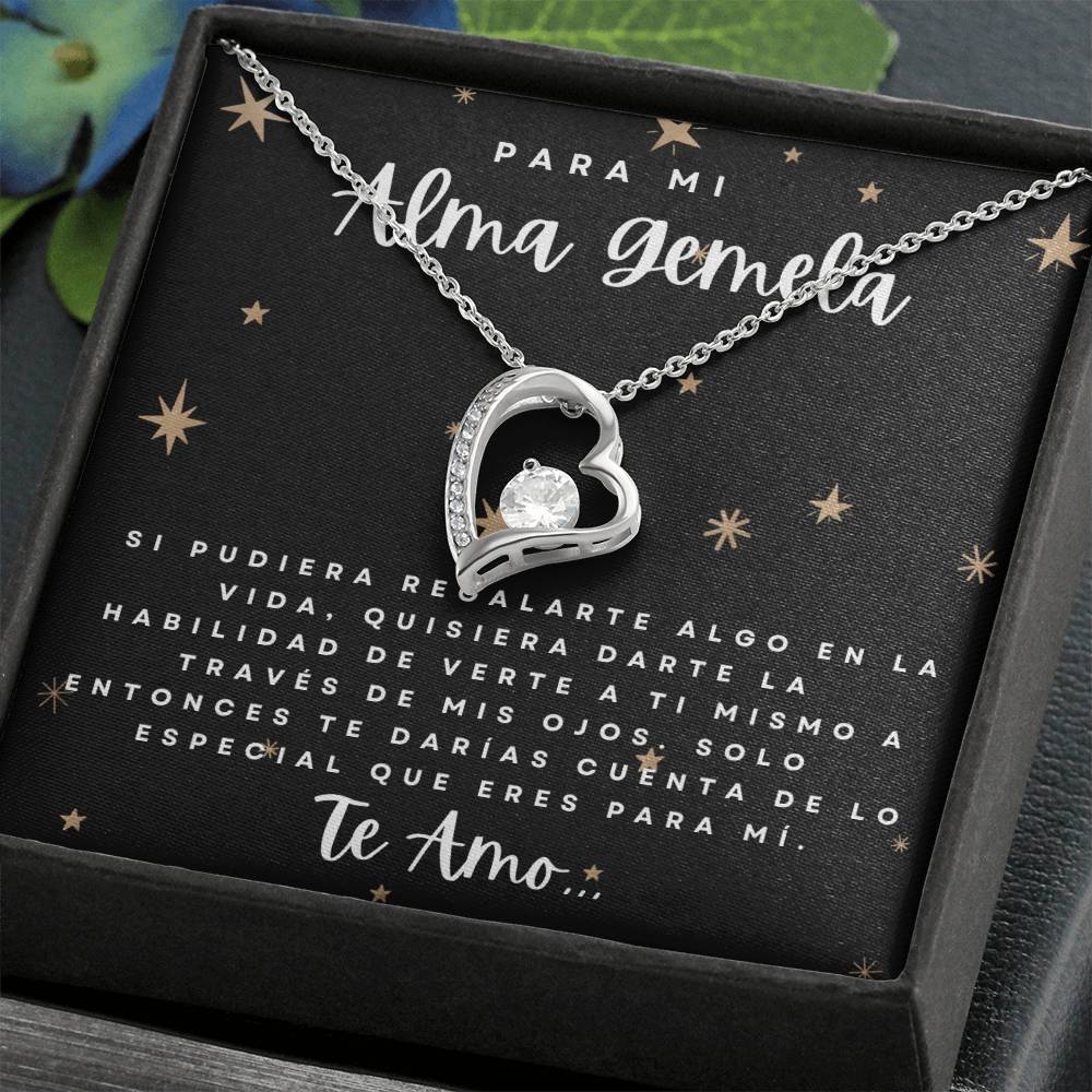 Regalo Para Mujer Collar Regalo De Cumpleaños Para Mi Novia, Pareja, Esposa Aniversario, En Español , Celebración Dia De La Madre , Regalo Navidad Para Mi Alma Gemela