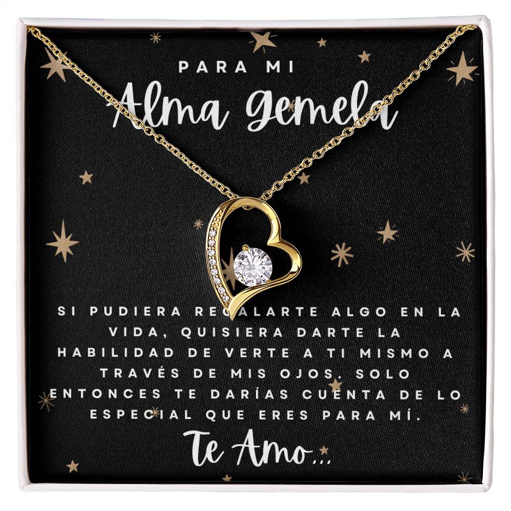 Regalo Para Mujer Collar Regalo De Cumpleaños Para Mi Novia, Pareja, Esposa Aniversario, En Español , Celebración Dia De La Madre , Regalo Navidad Para Mi Alma Gemela