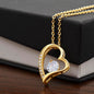Regalo de lujo para hermana Collar con cristales de circonio para hermana Collar ajustable para hermana Regalo sentimental para hermana