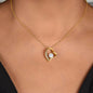 Regalo de lujo para hermana Collar con cristales de circonio para hermana Collar ajustable para hermana Regalo sentimental para hermana