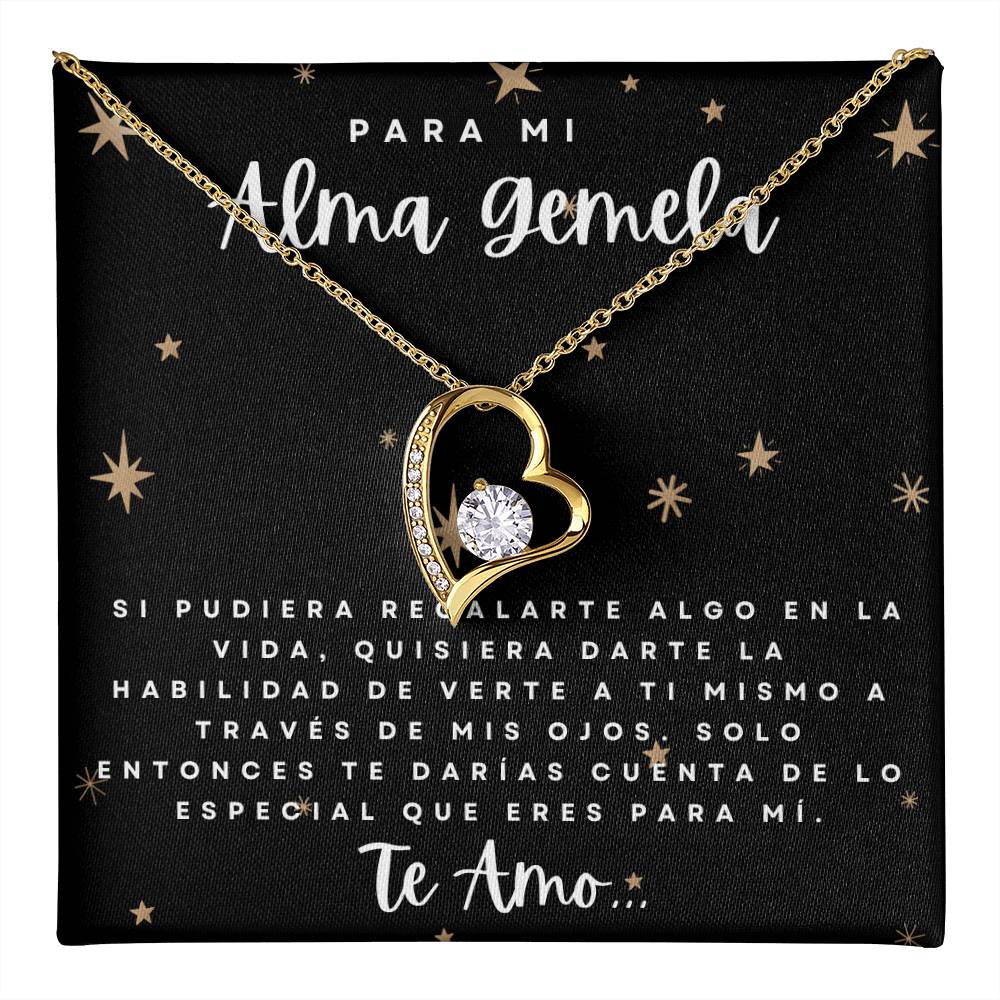 Regalo Para Mujer Collar Regalo De Cumpleaños Para Mi Novia, Pareja, Esposa Aniversario, En Español , Celebración Dia De La Madre , Regalo Navidad Para Mi Alma Gemela