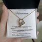 Regalo de lujo para hermana Collar con cristales de circonio para hermana Collar ajustable para hermana Regalo sentimental para hermana