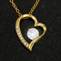 Sister Gifts in Spanish Collar De Corazon Para mi Querida Hermana Regalos De Cumpleaños Para Hermana Aniversario Regalo de Amor Para Hermana Collar Acabado Oro Blanco 14k o Oro Amarillo 18k Para Hermana