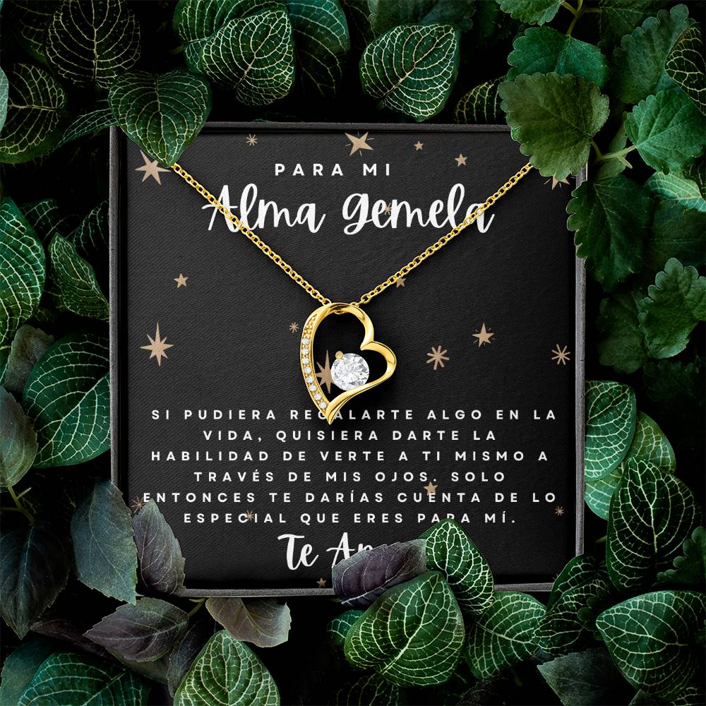 Regalo Para Mujer Collar Regalo De Cumpleaños Para Mi Novia, Pareja, Esposa Aniversario, En Español , Celebración Dia De La Madre , Regalo Navidad Para Mi Alma Gemela