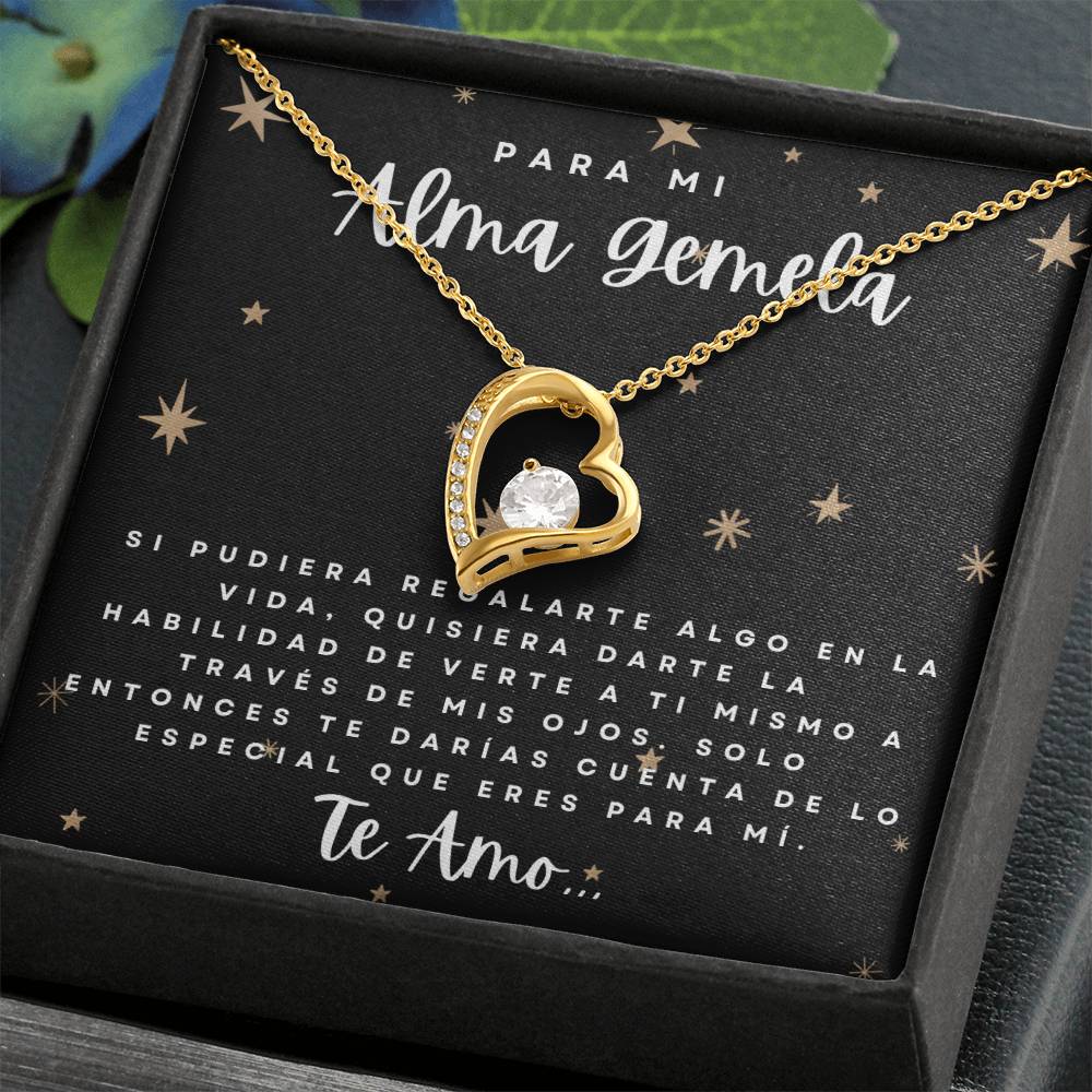 Regalo Para Mujer Collar Regalo De Cumpleaños Para Mi Novia, Pareja, Esposa Aniversario, En Español , Celebración Dia De La Madre , Regalo Navidad Para Mi Alma Gemela