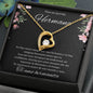 Sister Gifts in Spanish Collar De Corazon Para mi Querida Hermana Regalos De Cumpleaños Para Hermana Aniversario Regalo de Amor Para Hermana Collar Acabado Oro Blanco 14k o Oro Amarillo 18k Para Hermana
