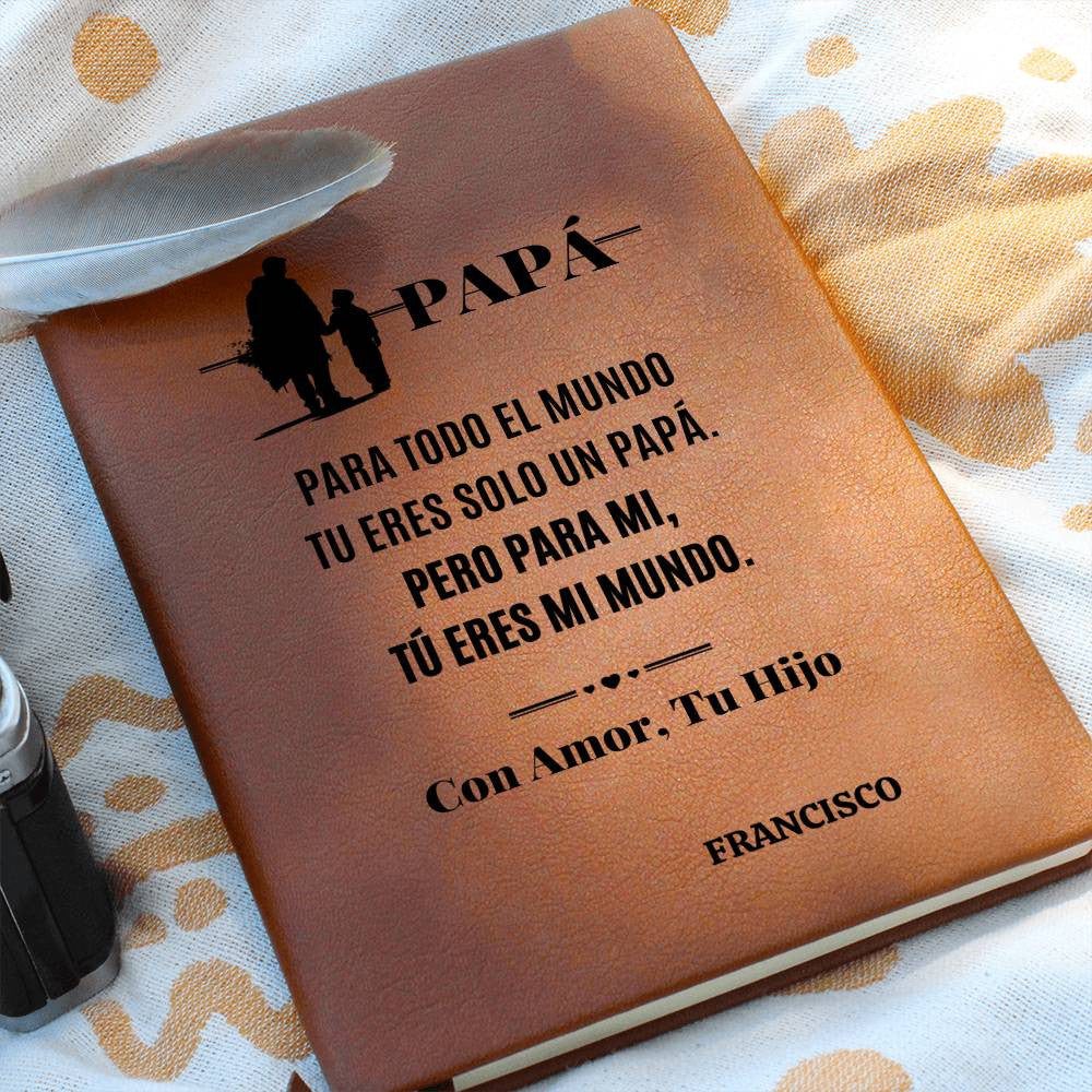 Regalo Para Papa Journal Personalizado Fom Son to Dad