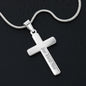 Regalo Para MI Hija Collar Con Colgante De Crucifijo Desde Que Nacistes Regalo para Hija