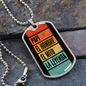 Regalo Para Hombre Collar Personalizado - Regalo para ABUELO / ESPOSO / NOVIO "El Hombre, El MIto, La Leyenda"