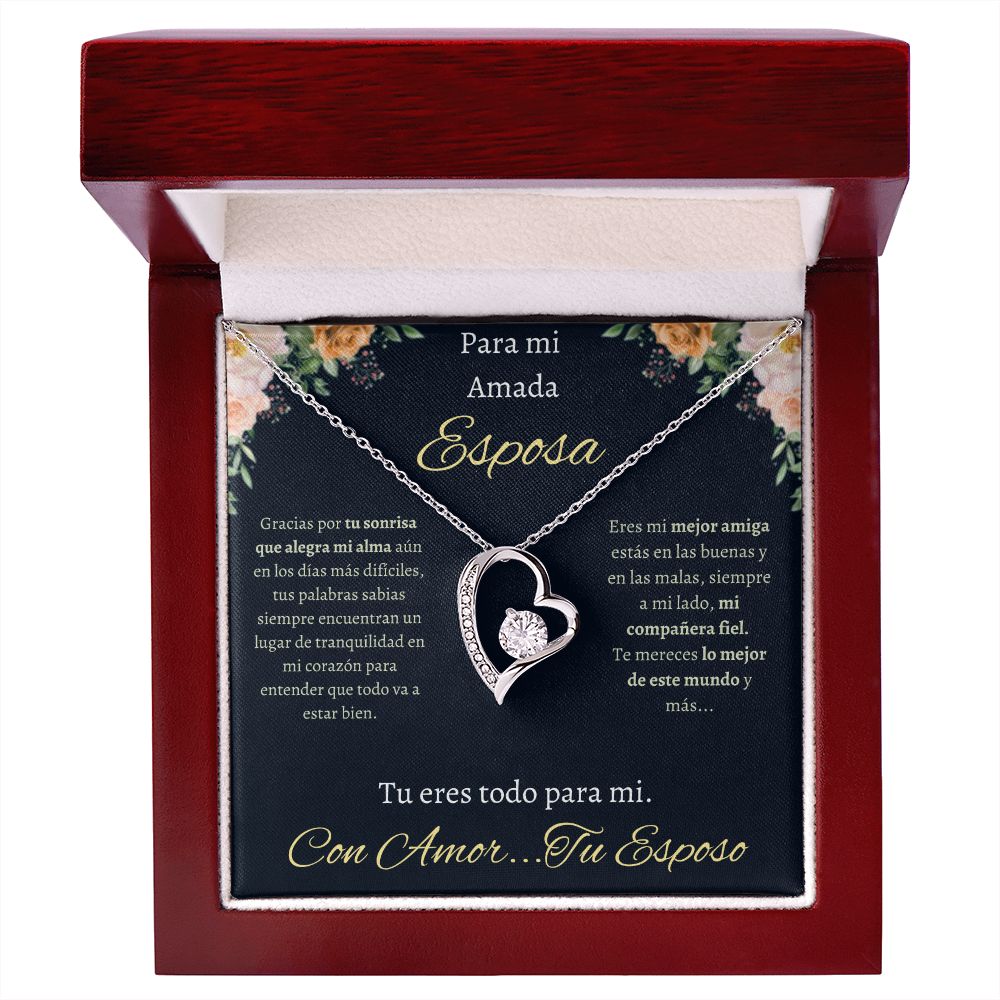 Regalo Para Esposa Collar De Corazon